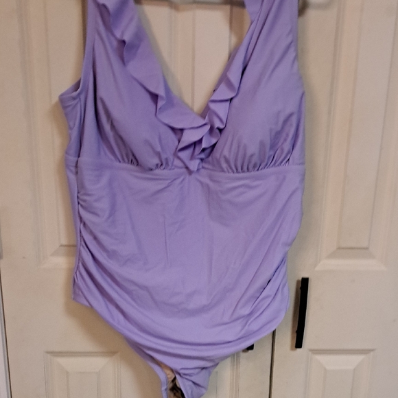 Shade & Shore Other - Shade & Shore Lavender One Piece Swimsuit